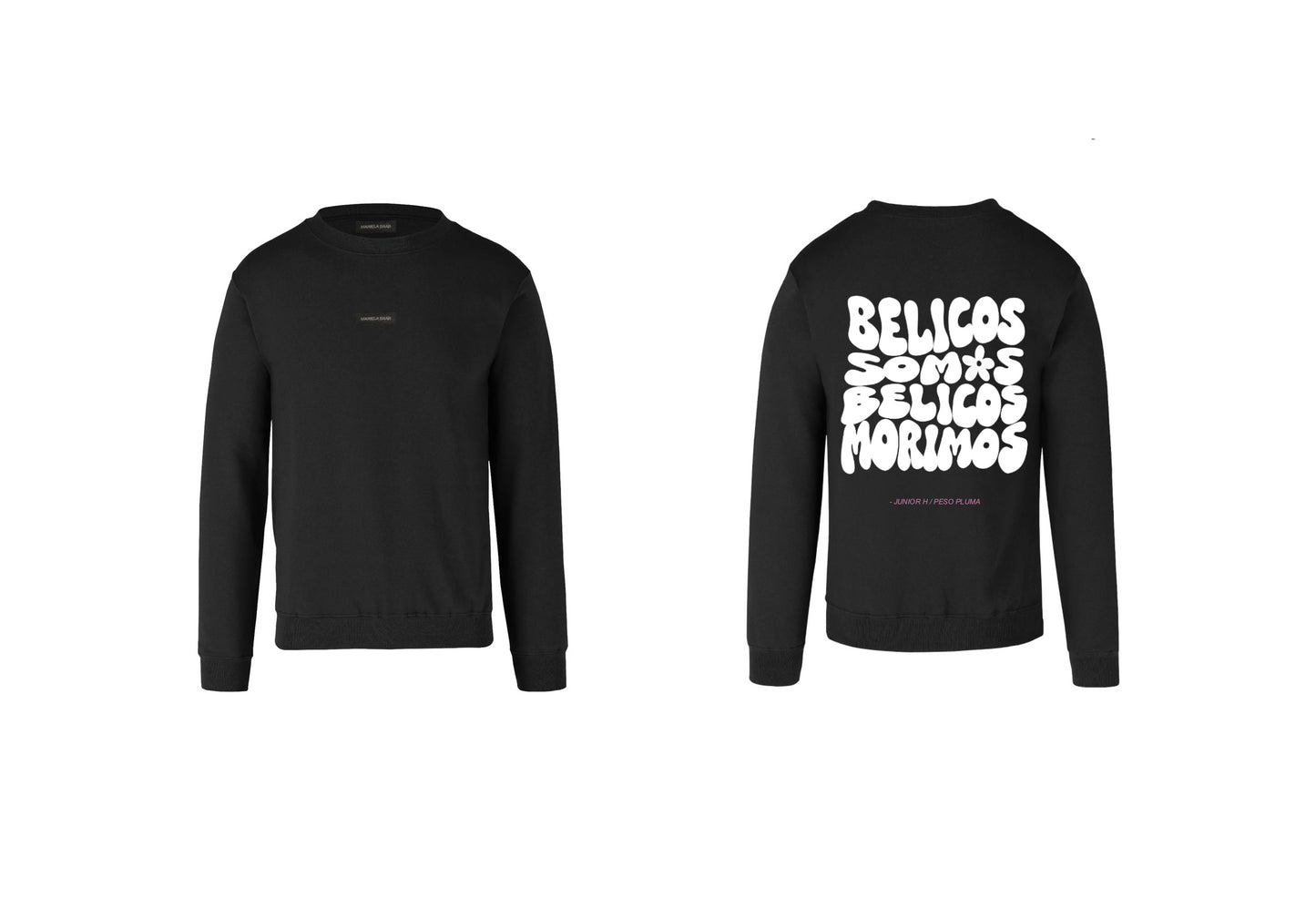 MERCH BELICOS SOMOS SUDADERA CREWNECK