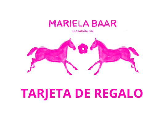 MARIELA BAAR - tarjeta de regalo